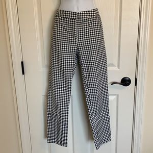 Gingham Work Trouser